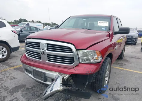 2014 Ram 1500 Lone Star из США, поврежденный, VIN 1C6RR6LT4ES129190